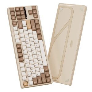 Evoworks EVO80 CNC 알루미늄 유무선 기계식 키보드 FR4 Cream, Azure
