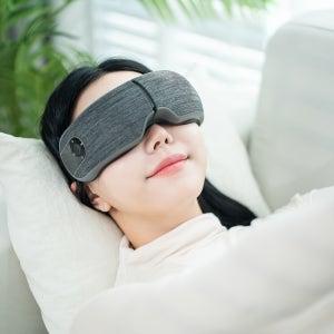 코드나인 휴밍 퓨어아이 눈 마사지기 무선 온열 찜질 진동 공기압 안구 마사지기