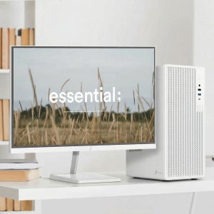 주연테크 D1v32GV24FX-W 화이트 AMD 라이젠3 3200G 24인치 데스크탑 모니터 패키지 PC