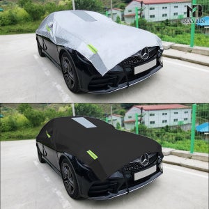 하프자동차커버 기모재질 자동차덮개 먼지성에방지 재규어 렉서스 폭스바겐 인피티니 차량커버