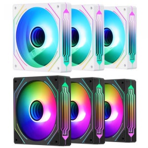 Segotep HB12 ARGB PWM (3팩, 화이트)