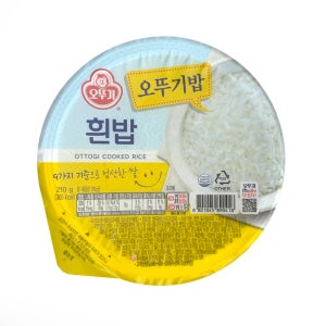 오뚜기밥 210g 36개 백미