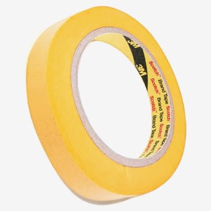 내열 마스킹테이프 고온 종이테이프 자동차 도색작업 페인팅 커버링 황색 15mm x 50M