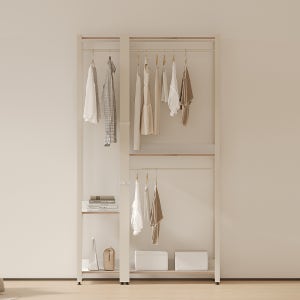 소프시스 E0등급 루밍 드레스룸 시스템행거 1200 A세트