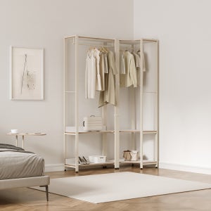 소프시스 E0등급 루밍 드레스룸 시스템행거 1400 A세트