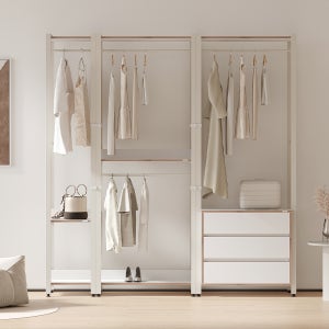 소프시스 E0등급 루밍 드레스룸 시스템행거 2000 A세트