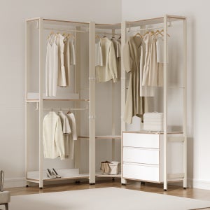 소프시스 E0등급 루밍 드레스룸 시스템행거 2200 A세트