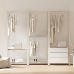 소프시스 E0등급 루밍 드레스룸 시스템행거 2400 A세트