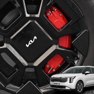 카니발 4세대 페이스리프트 19인치 알루미늄 캘리퍼 커버 튜닝 한대분