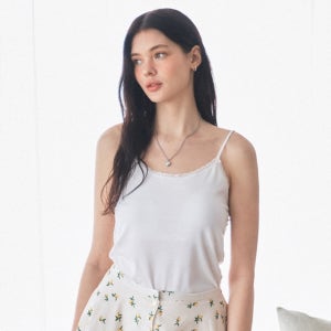 에블린 베이직 레이스 캐미솔 EBWRFA101M