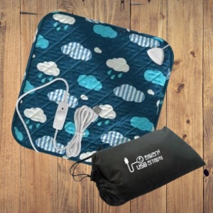 무선 전기 방석 충전용 온열 방석 USB 충전식 방석