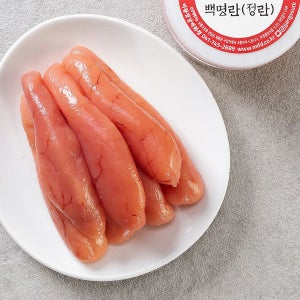 3대전통 강경젓갈 미왕젓갈백화점 저염 무색 백명란 명란젓 정란 1kg, 1개