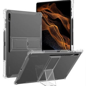 태블릿나라 틸트홀더 클리어 케이스 투명, 갤럭시탭 A7 Lite 8.7