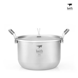 키이스 티타늄 포트 6L 코펠 Ti8301