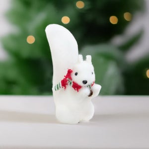 크리스마스 다람쥐 인형 (소) 장식 겨울 인테리어 소품