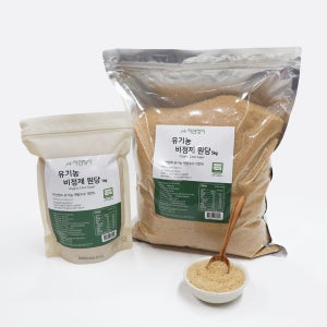 출시기념 자연정미 유기농 비정제 원당 설탕 5kg+1kg