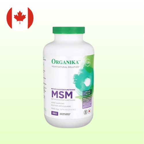 캐나다 <b>오가니카</b> 올가니카 MSM(관절 <b>연골</b>) 1000mg 360정 대용량