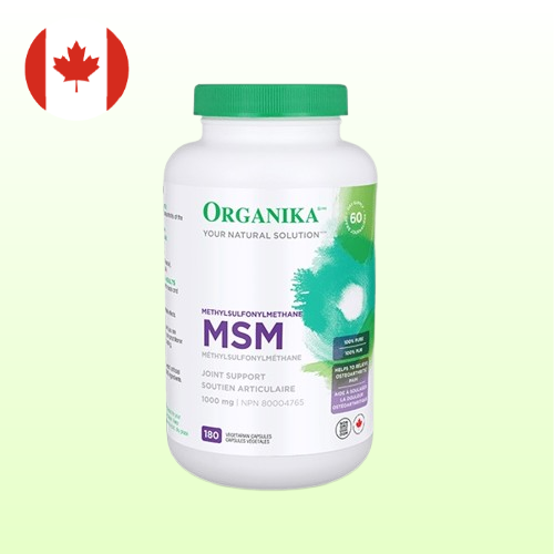 캐나다 <b>오가니카</b> 올가니카 MSM(관절 <b>연골</b>) 1000mg 180정