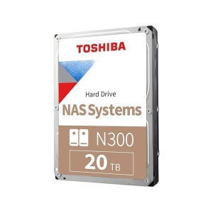 도시바 TOSHIBA N300 HDD 20TB HDWG62AUZSVA NAS하드 정품판매점 (SATA3/7200/512M)