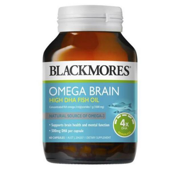 Blackmores 블랙모어스 <b>OMEGA</b> <b>BRAIN</b> <b>오메가</b> <b>브레인</b> 60정