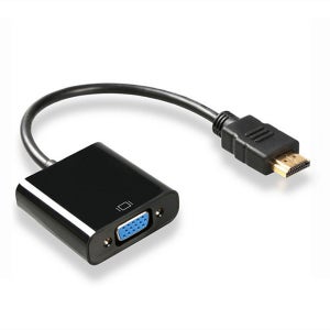 808 HDMI to VGA 컨버터 케이블 변환 젠더 RGB 모니터 연결 호환