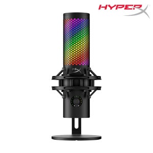 하이퍼엑스 쿼드캐스트2 S 콘덴서 마이크 방송용 게임용 회의용 게이밍 FPS 유튜브 녹음용