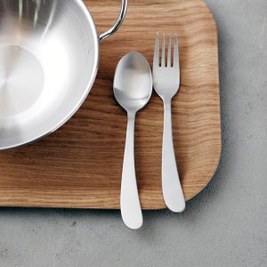 웨이브 샤틴 샐러드 스푼 포크 디저트 디너 샐러드 요거트 커트러리
