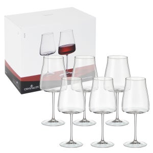 크리스탈렉스 알렉스 와인잔 홈파티 크리스마스 플레이팅 6p 선물 세트