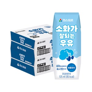 파스퇴르 소화가 잘되는 우유 125ml, 48개