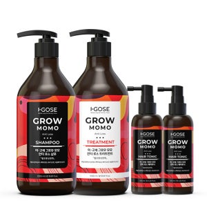이고세 탈모케어 토탈 세트 (샴푸&트리트먼트 1000ml+헤어토닉 125mlx2)