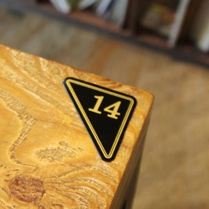 OPP코팅 삼각번호판 테이블 락커 사물함 신발장 번호표