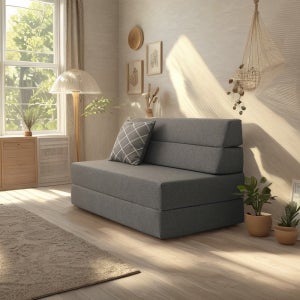 스테이 4단 허리에 좋은 단단한 접이식 매트리스 소파베드 S