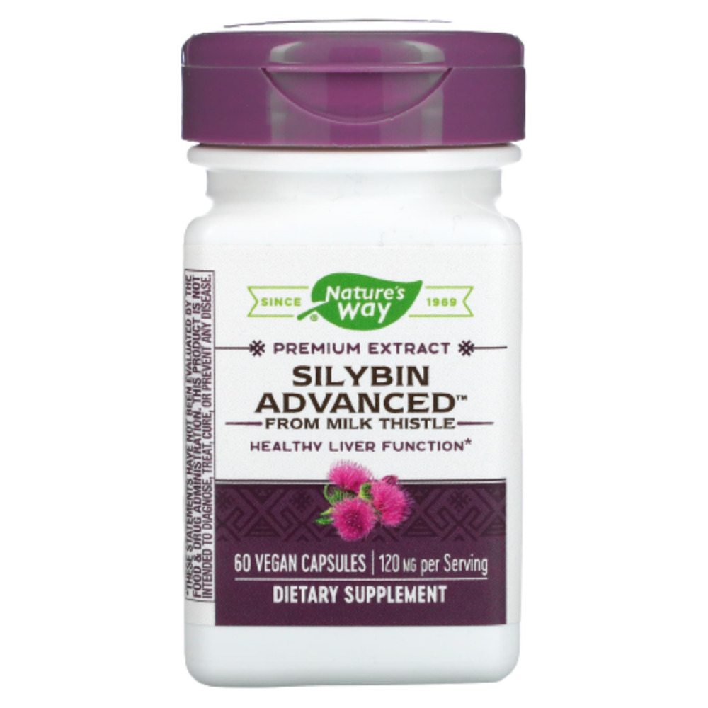 네이쳐스웨이 실리마린 밀크씨슬 <b>Milkthistle 120mg</b> 베지캡슐 60정