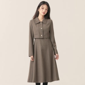 로엠 카라 2in1 롱 원피스 RMOWF11ST3