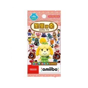 닌텐도 모여봐요 동물의 숲 모동숲 아미보 카드 4탄 한글판