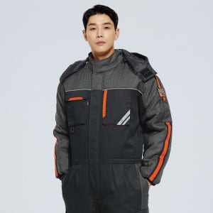 겨울 작업복 방한복 스즈끼 정비복 용접복 일체형 점프수트 동계용