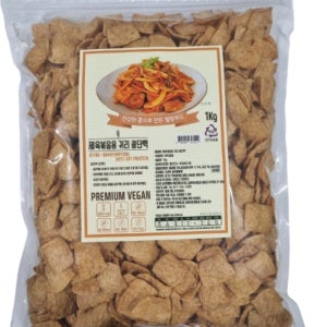 제육볶음용 귀리콩단백(비건,채식,고단백 콩고기) 1kg, 1개