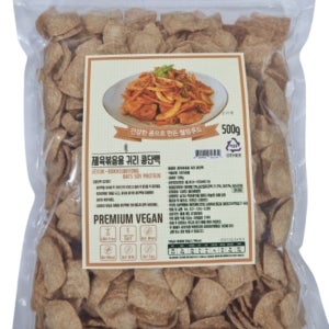 제육볶음용 귀리콩단백(비건,채식,고단백 콩고기) 500g, 1개