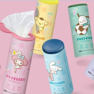 캔 티슈 휴대용 차량용 원통 일회용 선물용 각티슈 6개