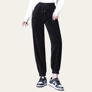 융기모바지 뽀글이바지 융털 털 고무줄기모
