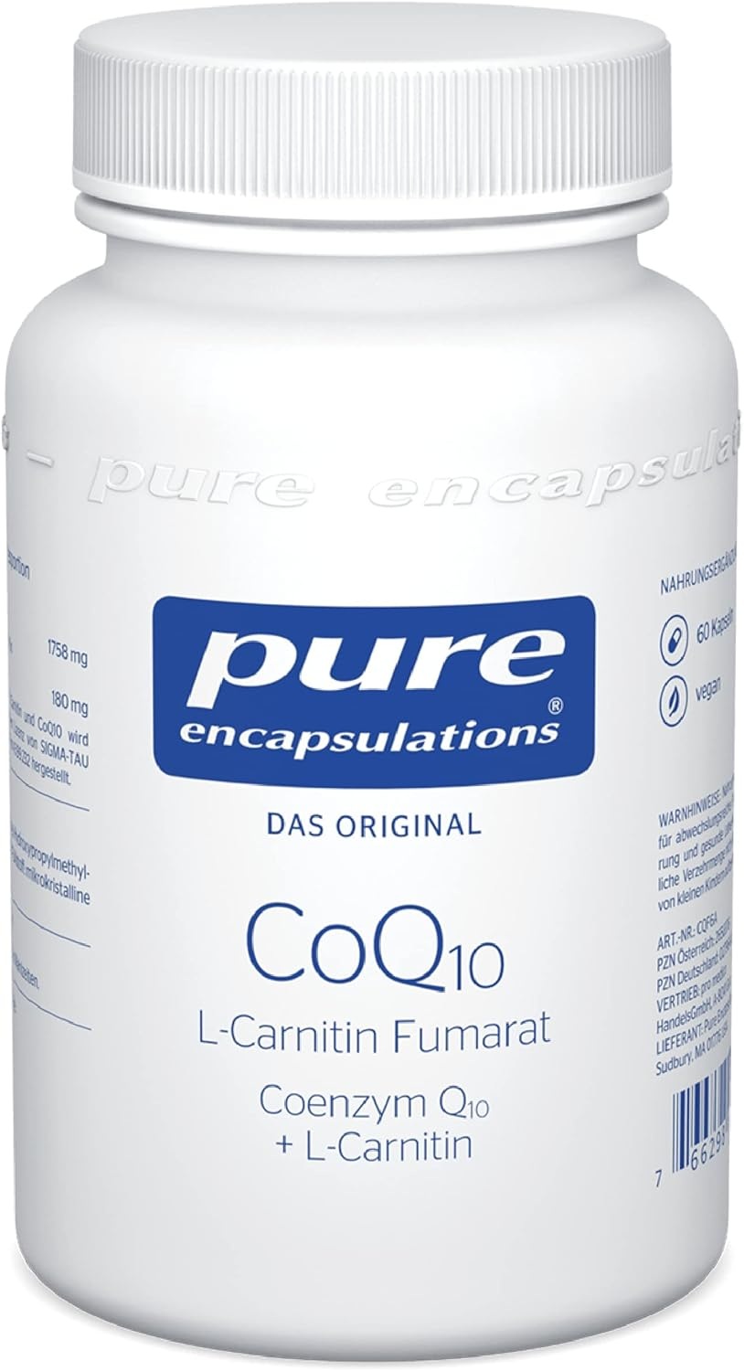 퓨어인캡슐레이션 <b>CoQ10</b> <b>카르니틴</b> 60캡슐