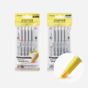 한국 파이롯트 형광펜 키레나 [5색 세트]
