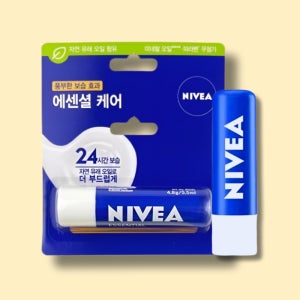 니베아 립케어 립밤 에센셜 4개 자연유래 미네랄오일