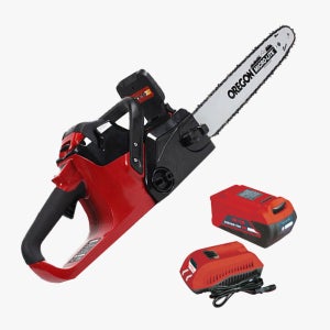북성 40cm 충전 체인톱 CS40 충전식 무선 전기톱 예초기 벌초 40V