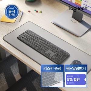 [키스킨증정] [N배송] 로지텍코리아 공식 시그니처 MK950 콤보 슬림 무선 키보드 마우스 세트 그래파이트, 팬터그래프(Pantograph)