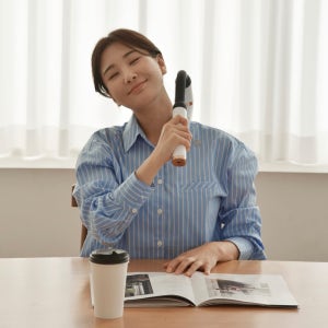 굿핏 마사지건 목 어깨 종아리안마기 무선 셀프마사지