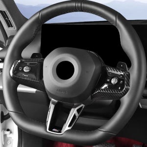 BMW G60 5시리즈 카본 스티어링휠 핸들 커버 몰딩
