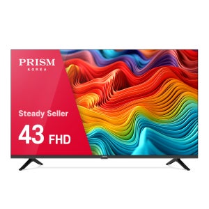 프리즘코리아 UHD4K 109cm(43인치) LED 원룸 가정용 스텐드 벽걸이 1등급TV