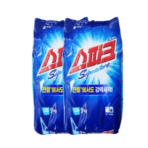 애경 스파크 시그니처 9kg 리필X2개