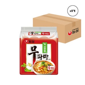 농심 무파마탕면 멀티팩 4개입X8개